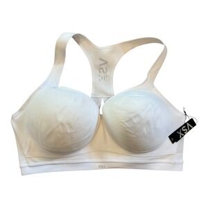 Victoria's Secret VSX Incredible Sports Bra‎ White Racerback 38DD New